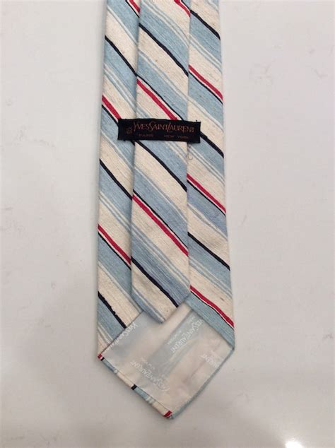 YSL YVES SAINT LAURENT PARIS Vintage Slim Tie Mint 